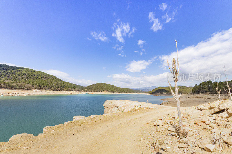 Sant Ponç Reservoir, Drought during 2023 Catalonia, Spain